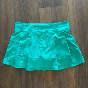 Lululemon Pace Rival Mid-Rise Green Skirt - Size 14/Large